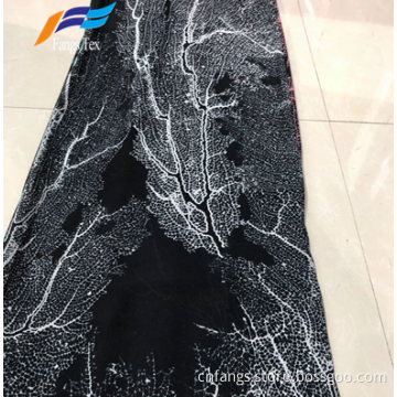 Afrikanskt billigt tryckt 100% polyester Chiffon Abaya tyg